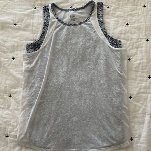 Athleta Girl Perfect Pair double layer athletic tank